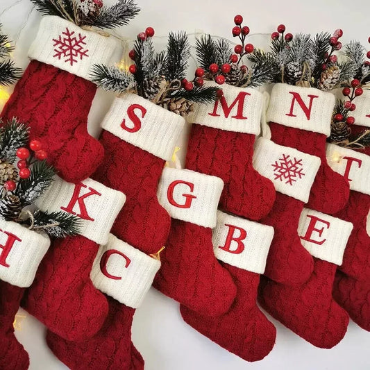 Knitted Christmas Stockings