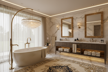 bathroom luxe